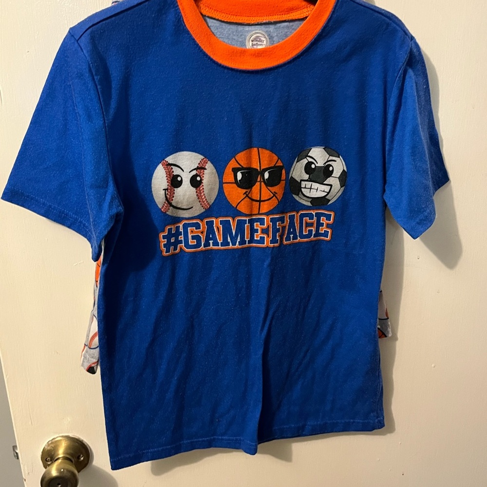Pajama short and shirt set